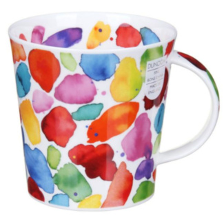 Blobs! Red Cairngorm Shape Mug