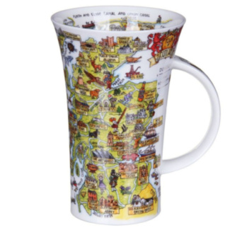 Tour of Scotland Glencoe Shape Mug