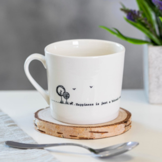 Just a Biscuit Away ‘Wobbly’ Porcelain Boxed Mug