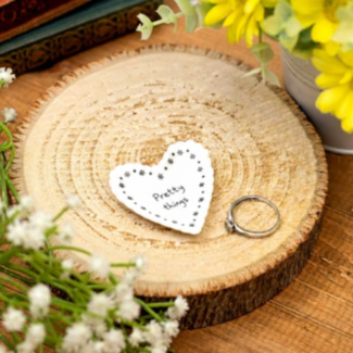 ‘Pretty Things’ Small Scallop Heart Dish