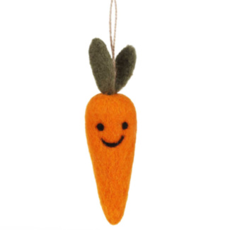 Carrot Felt Hanging Decoration