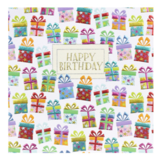 Hey Fresco ‘Presents’ Birthday Card