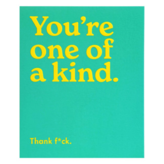 ‘One Of A Kind’ Birthday Card