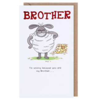 Funny Farm Brother Birthday Card