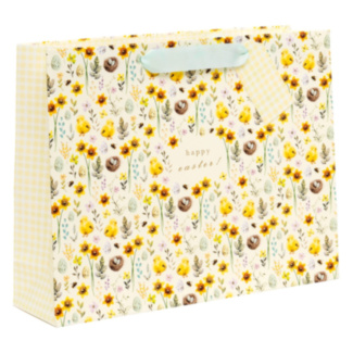 Spring Beginnings Landscape Large Easter Gift Bag