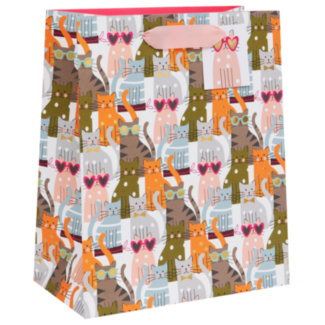 Cats Large Gift Bag