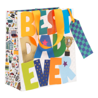 Paper Salad Best Dad Ever Medium Gift Bag