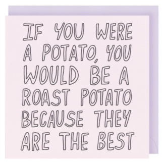 G Mosley ‘Roast Potato’ Greetings Card