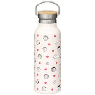 Snoopy Love Metal Bottle With Handle