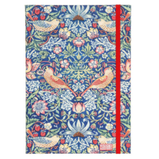William Morris Strawberry Thief A5 Notebook