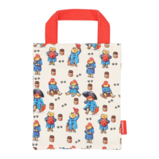 Repeat Print Recycled Cotton Mini Tote Bag