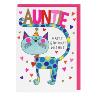 Auntie Birthday Card
