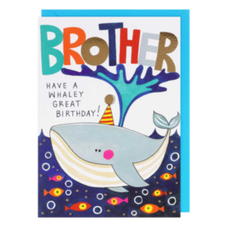 Brother Birthday Card