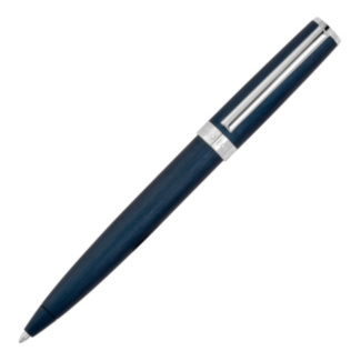 Brushed Navy Gear Ballpoint Pen