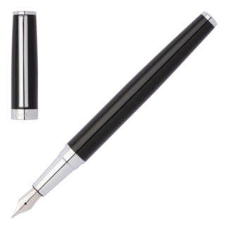 Black Gear Icon Fountain Pen