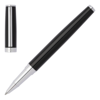 Black Gear Icon Rollerball Pen