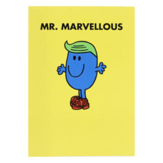 - Mr Marvellous Yellow Greetings Card