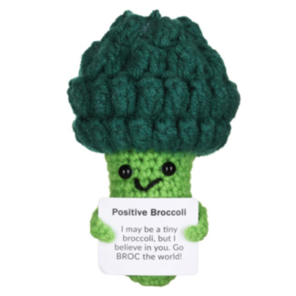 Cheery Crochet Positive Broccoli