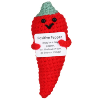 Cheery Crochet Positive Pepper