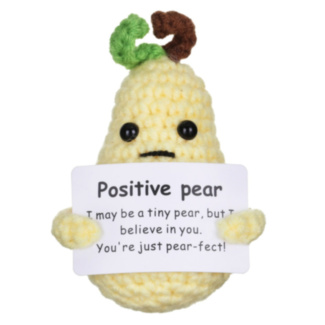 Cheery Crochet Positive Pear