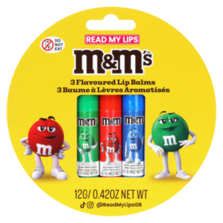 M&M’s 3 Piece Lip Balm Set
