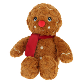 Keeleco Gingerbread Man 25cm Christmas Soft Toy