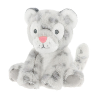 Keeleco Baby Snuggles Snow Leopard 14cm Soft Toy