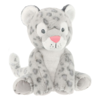 Keeleco Baby Snuggles Snow Leopard 25cm Soft Toy