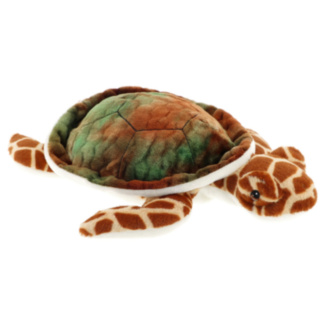 Keeleco Brown Sea Turtle 26cm Soft Toy