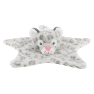 Keeleco Baby Snuggles Snow Leopard 32cm Comforter