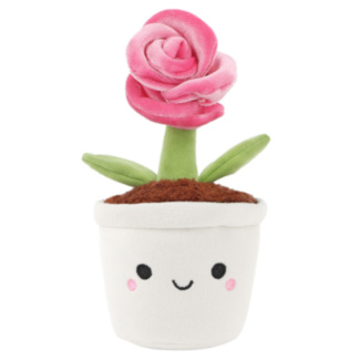 Keeleco Pink Rose 18cm Soft Toy