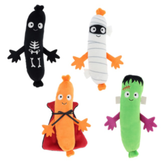 Halloweenies 17cm Halloween Soft Toy - Set of 4