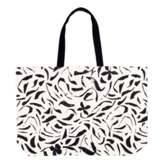 Painters Garden Extra Large Canvas Book Tote