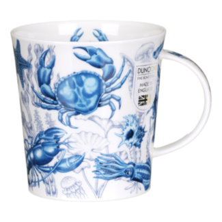 Blue Ocean Crab Lomond Shape Mug