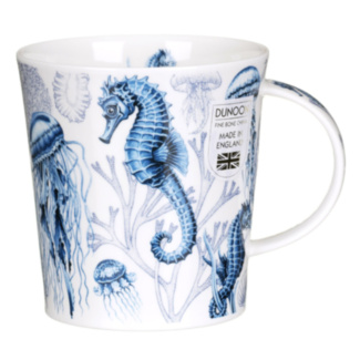 Blue Ocean Seahorse Lomond Shape Mug