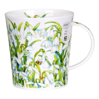 Primavera Snowdrop Lomond Shape Mug