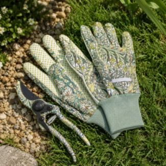 Daffodils Gardening Gloves & Secateurs Set