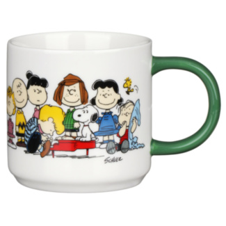 Peanuts Gang & House Boxed Mug