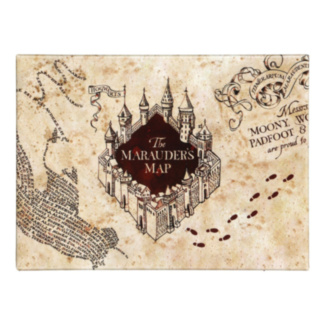 Marauders Map Metal Magnet