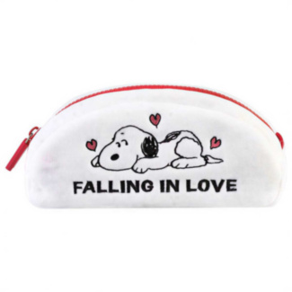 Snoopy Love Season ‘Falling In Love’ Plush Pencil Case