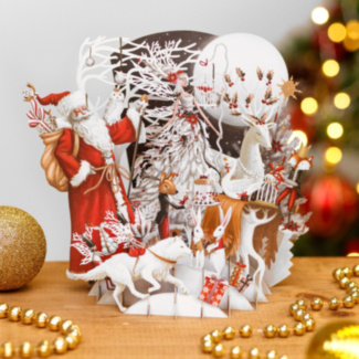 ‘White Magic’ 3D Christmas Card