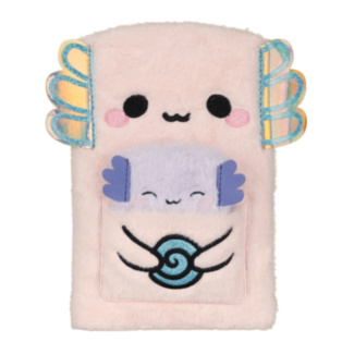 Adoramals Maddie Axolotl A5 Plush Notebook & Mini Notebook