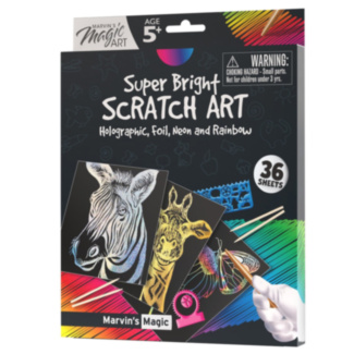 Super Bright Scratch Art