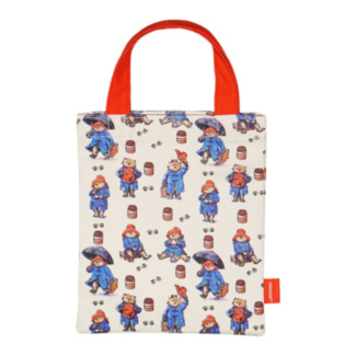 Repeat Print Recycled Cotton Mini Tote Bag