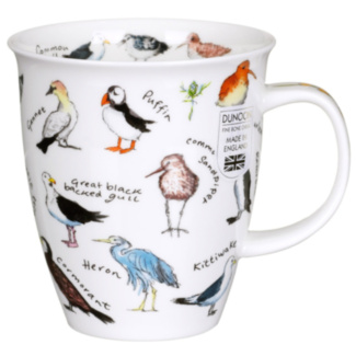 Bird Life Coastal Nevis Shape Mug