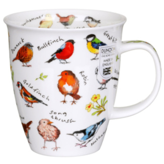 Bird Life Garden Nevis Shape Mug