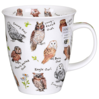 Bird Life Owls Nevis Shape Mug