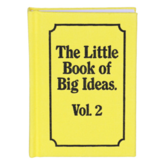 The Little Book of Big Ideas A7 Mini Notebook 