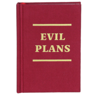 Evil Plans A7 Mini Notebook 