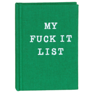 My F*ck It List A7 Mini Notebook 
